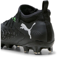 Puma Future 8 Match FG/AG Kinder - schwarz/grün/silber-38.5