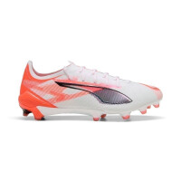 Puma Ultra 5 Ultimate FG Herren - weiß/schwarz/rot-45