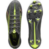 Puma 5 Ultimate FG Herren - dunkelgrau/gelb - 43