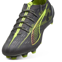 Puma 5 Ultimate FG Herren - dunkelgrau/gelb - 43