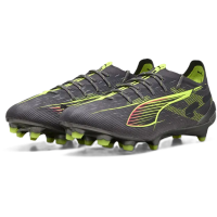 Puma 5 Ultimate FG Herren - dunkelgrau/gelb - 43