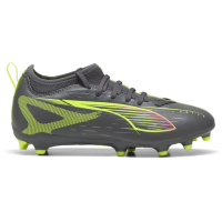 Puma Ultra 5 Match FG/AG Kinder - dunkelgrau/gelb - 34