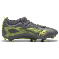 Puma Ultra 5 Match FG/AG Kinder - dunkelgrau/gelb - 34