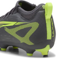 Puma Ultra 5 Match FG/AG Kinder - dunkelgrau/gelb - 34