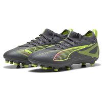 Puma Ultra 5 Match FG/AG Kinder - dunkelgrau/gelb - 34