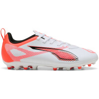 Puma Ultra 5 Play MG Kinder - weiß/rot/schwarz-33