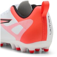 Puma Ultra 5 Play MG Kinder - weiß/rot/schwarz-34