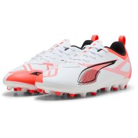 Puma Ultra 5 Play MG Kinder - weiß/rot/schwarz-34