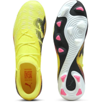 Puma Future 8 Match Low FG/AG Fußballschuhe Herren - gelb/schwarz/pink