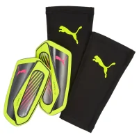 Puma Ultra Flex Sleeve Schienbeinschoner - gelb/schwarz