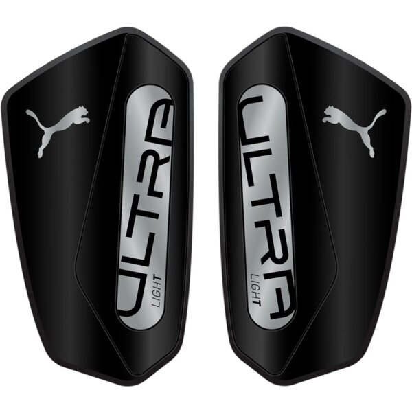 Puma Ultra Light Sleeve Schienbeinschoner - schwarz/silber - M