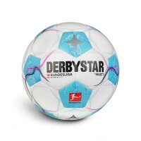 Derbystar Bundesliga Brillant Replica Light V24 Fu&szlig;ball - wei&szlig;/blau/pink-4