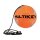 Derbystar Miniball-Multikick Pro - orange-gelb