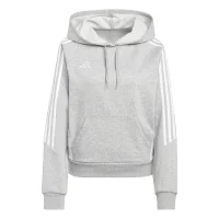 adidas Tiro 24 Sweat Hoodie Damen - grau/weiß
