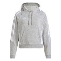 adidas Tiro 24 Sweat Hoodie Damen - grau/weiß-2XL