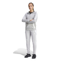 adidas Tiro 24 Jogginghose Damen - grau/weiß-XS