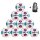 10x Derbystar Bundesliga Brillant Replica v23 23/24 + Ballsack - weiß