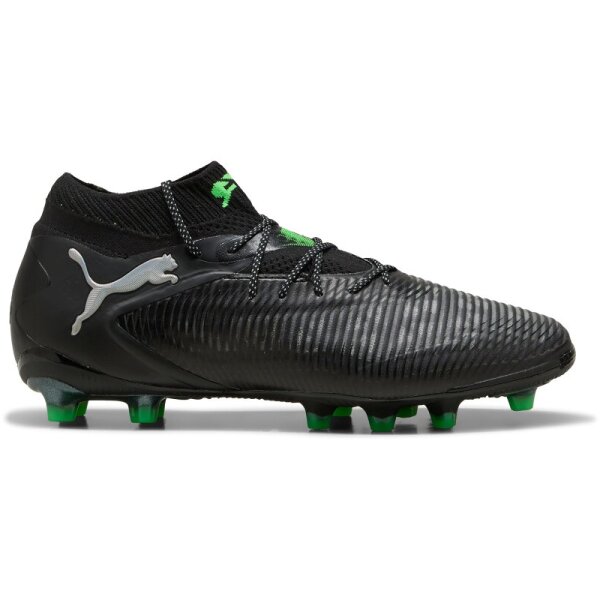 Puma Future 8 Ultimate AG Fußballschuhe Herren - schwarz/grün/silber
