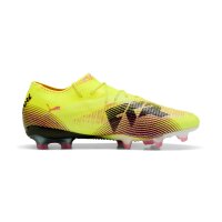 Puma Future 8 Ultimate Low FG Herren - gelb/schwarz/pink - 46.5