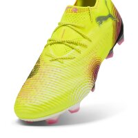 Puma Future 8 Ultimate Low FG Herren - gelb/schwarz/pink - 46.5
