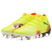 Puma Future 8 Ultimate Low FG Herren - gelb/schwarz/pink - 46.5