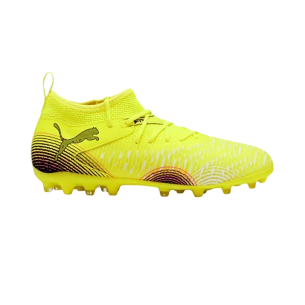 Puma Future 8 Match MG Kinder - gelb/schwarz-38.5