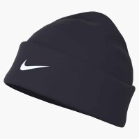 Nike Peak Dri-Fit Beanie - navy/weiß