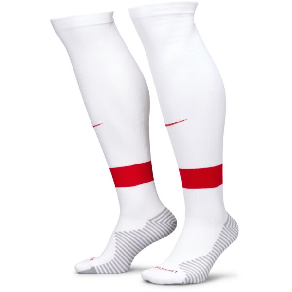 Nike Strike Dri-Fit Stutzen - weiß/rot-42-46