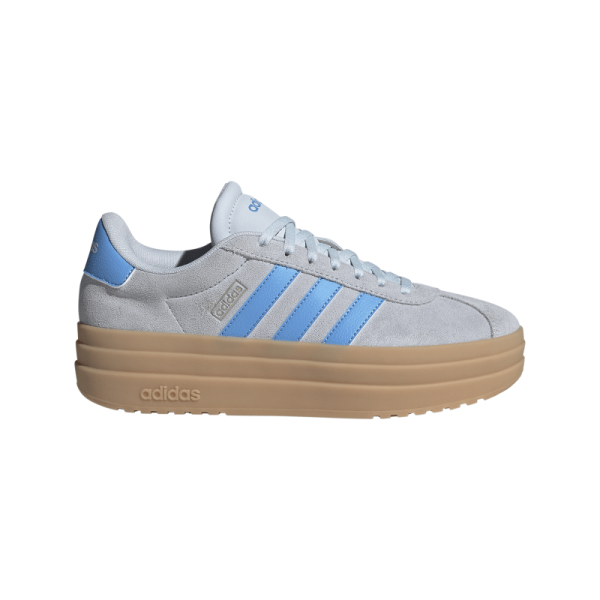 adidas VL Court Bold Sneaker Damen - grau/hellblau-38 2/3