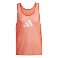 adidas Training BIB Leibchen - rot/weiß