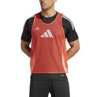 adidas Training BIB Leibchen - rot/weiß