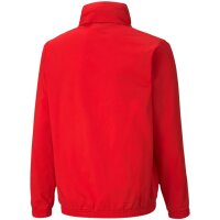 Puma teamRISE Windbreaker Allwetterjacke Kinder - rot