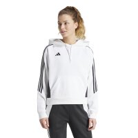 adidas Tiro 24 Sweat Hoodie Damen - weiß/schwarz