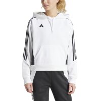 adidas Tiro 24 Sweat Hoodie Damen - weiß/schwarz