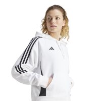 adidas Tiro 24 Sweat Hoodie Damen - weiß/schwarz