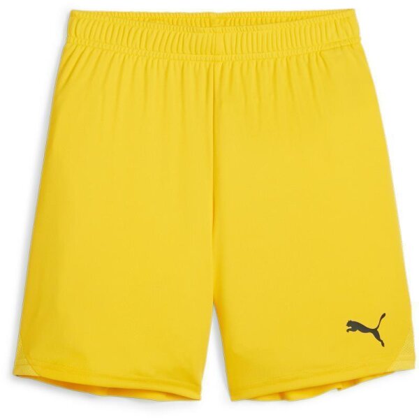 Puma teamGOAL Shorts Kinder - gelb/schwarz - 152