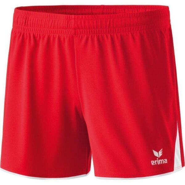 Erima Classics 5-Cubes Shorts Damen - rot/weiß-S