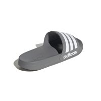 adidas Adilette Shower Badelatschen - grau/weiß-44.5