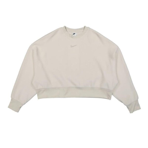 Nike Sportswear Collection Essential Fleece Sweatshirt Damen - beige-S
