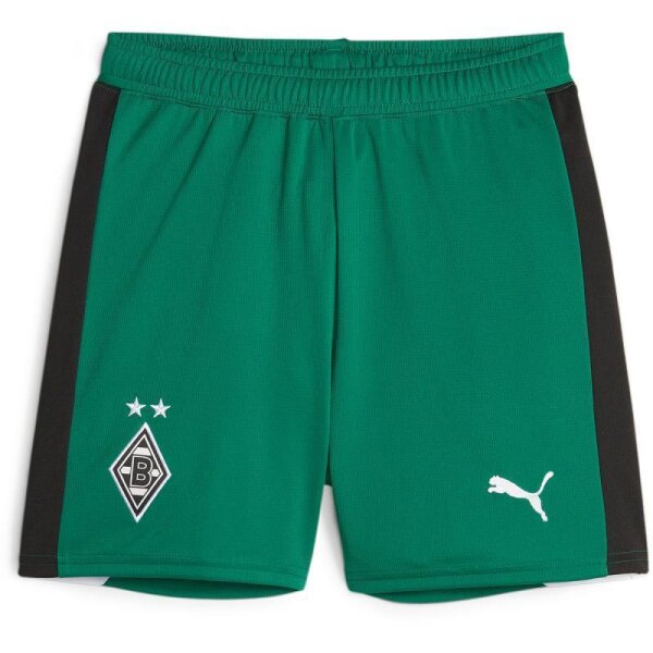 Puma Borussia Mönchengladbach Shorts 23/24 Kinder - grün/schwarz/weiß
