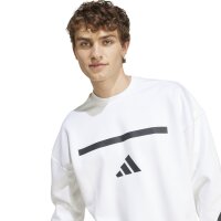 adidas Z.N.E. Sweatshirt Herren - weiß/schwarz