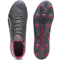 Puma King Ultimate Rush FG/AG Fußballschuh Herren - grau/pink