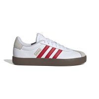adidas VL Court 3.0 Sneaker Damen - weiß/rot -41 1/3