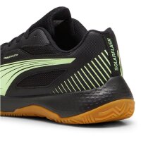 Puma Solarflash III Hallenschuhe Kinder - schwarz/grün-37.5