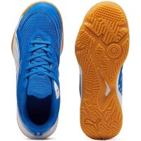 Puma Solarflash III Hallenschuhe Kinder - blau/weiß-34