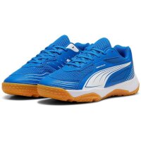 Puma Solarflash III Hallenschuhe Kinder - blau/weiß-34