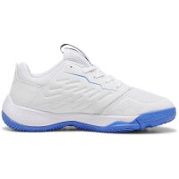 Puma Accelerate Handballschuhe Kinder - weiß/blau-36