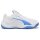 Puma Accelerate Handballschuhe Kinder - weiß/blau-36