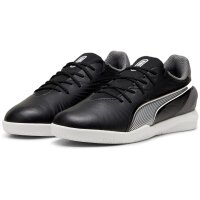 Puma King Match IT Hallenschuhe Kinder - schwarz/weiß-38.5