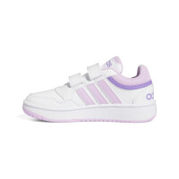 adidas Hoops Sneaker Kinder - wei&szlig;/rosa/lila - 32